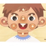 Fa arckirakó gyerekeknek VIGA