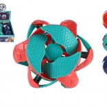 Feldobásra színt váltó labda, műanyag 8 cm