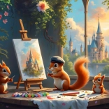 Bluebird puzzle Mókusműhely 500 darabos