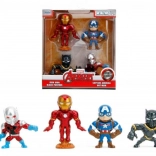 MARVEL AVENGERS fém figura szett 6 cm – 4 db