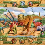 Puzzle Dinoszauruszok XXL 100 darabos