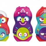 Maped Loopy Totem hegyező radírral, vegyes színek