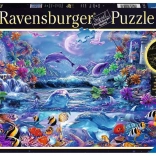 RAVENSBURGER sötétben világító kirakó – Varázslatos világ, 500 darab