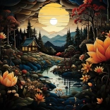 Éjszakai szépségek puzzle 1000 darabos