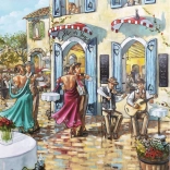 Utcai táncosok puzzle 1000 darabbal