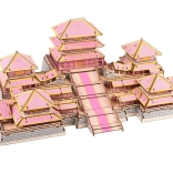 Woodcraft fa 3D puzzle Epang Palace