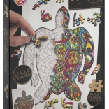 MOXY Kontúros puzzle Teknős 130 darab
