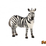 műanyag hegyi zebra figura 11 cm
