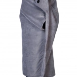 Cozy Noxxiez meleg kapucnis takaró macskamintával és mancsos zsebekkel