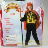 Karneváli ördög jelmez gyerekeknek