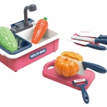 Gyermek konyhai készlet kiegészítőkkel