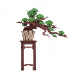 RoboTime 3D fa bonsai fenyő kirakó