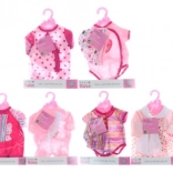 BABY ROSE babaruhák 40–45 cm-es babákhoz vállfán