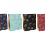 Ajándéktáska, 26 × 32 × 10 cm, egész évben használható, 4 színben