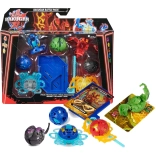 Bakugan Battle Pack Special Attack Nillious és Mantid + Bruiser, Octogan, Trox – harci szett pörgettyűvel