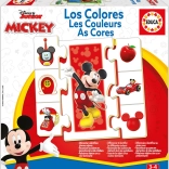 Educa puzzle Mickey és barátai – tanuljuk a színeket 6×7 darab
