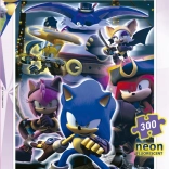 Világító Puzzle Sonic Prime 300 Darab