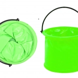 Összecsukható multifunkciós vödör PVC zöld
