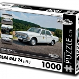Retro-autók kirakó: Volga GAZ 24 (1983) – 1000 darab