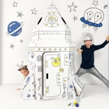 Nagy karton űrrakéta