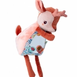 Textil játék szarvas Stella tükörrel