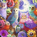 Ravensburger puzzle Éjszakai baglyok 300 extra darab