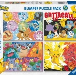 Pokémon puzzle 4x100 darabos