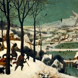 Bluebird puzzle Vadászok a hóban 3000 darab