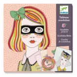 Színes zsugorcsövek Varázslatos frizurák DJECO