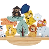 fa safari egyensúlyozó játék 2+ éves gyerekeknek