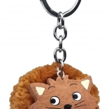2KIDS TOYS fa kulcstartó pomponnal – macska