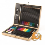 Nagy művészeti bőrönd DJECO