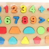 Fa szett szórakoztató matematikához 28 x 20 cm