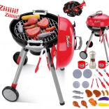 WOOPIE gyerek grillsütő fénnyel és hanggal, tartozékokkal