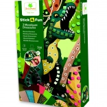 Stick & Fun - Kicsi mozaik Dinoszauruszok