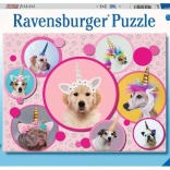Ravensburger puzzle unikornis kölykök