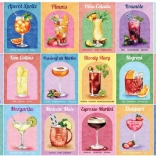 Színes koktél puzzle 1000 darab