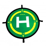 Leszálló talapzat drónokhoz 50 cm-es földrajzi irányokkal