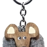 Fa kulcstartó Pompon Egér 2Kids Toys