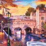 RAVENSBURGER Puzzle Fürdővárosi romantika 1000 darab