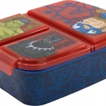 Avengers uzsonnás doboz több rekesszel