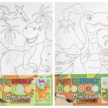 Számozott festés - Dinoszauruszok