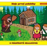 Mézeskalács házikó puzzle 24 darabos