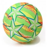 Zöld, csillagos gumilabda 24 cm