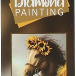 Gyémánt festés Ló 14x18cm