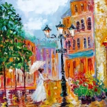 Puzzle Párizsi románc 1000 darab