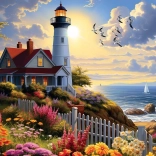 Puzzle COBBLE HILL a világítótoronyhoz – 500 darab