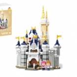 Építőkészlet KOCO Varázslatos kastély műanyag modell