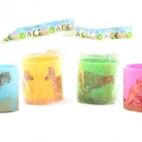 Safari rugó – műanyag rugós játék állatkákkal