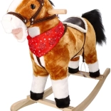 Interaktív plüss hintaló